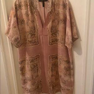 Mini dress with pockets